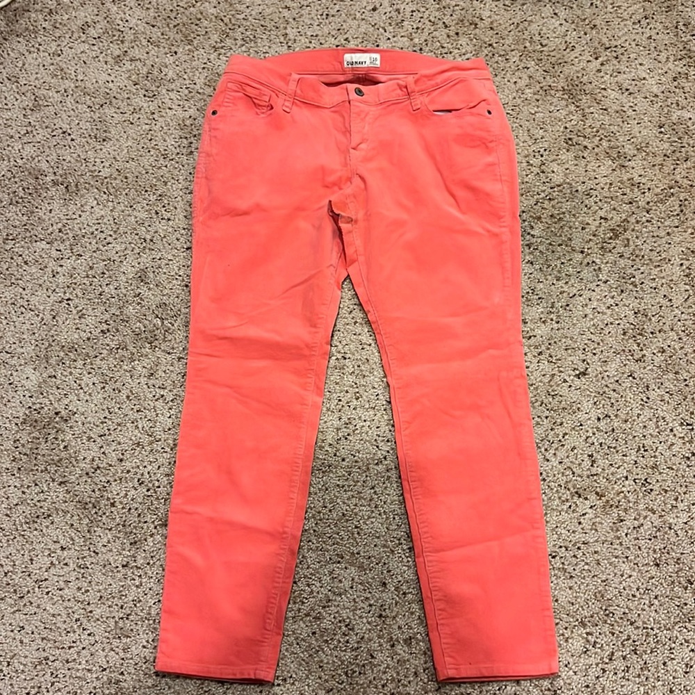 Old navy pink corduroy jeans